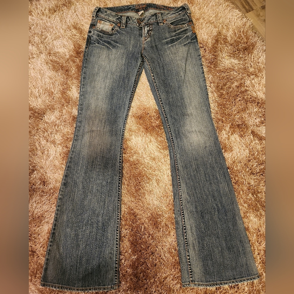 Silver Classic Blue Women's Jeans